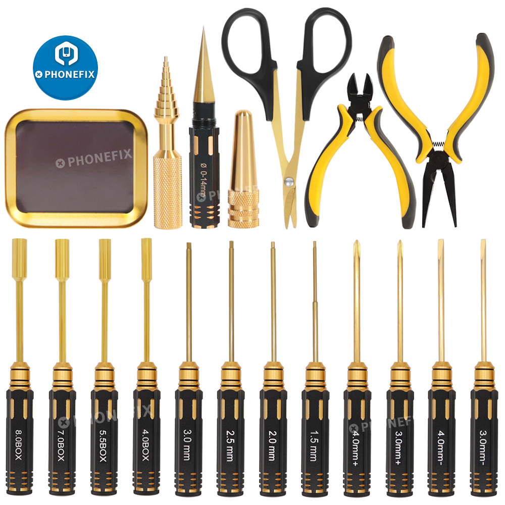 19 in 1 Professional RC Tools  - Rc Helicopter Tool Kit ulasan dan harga