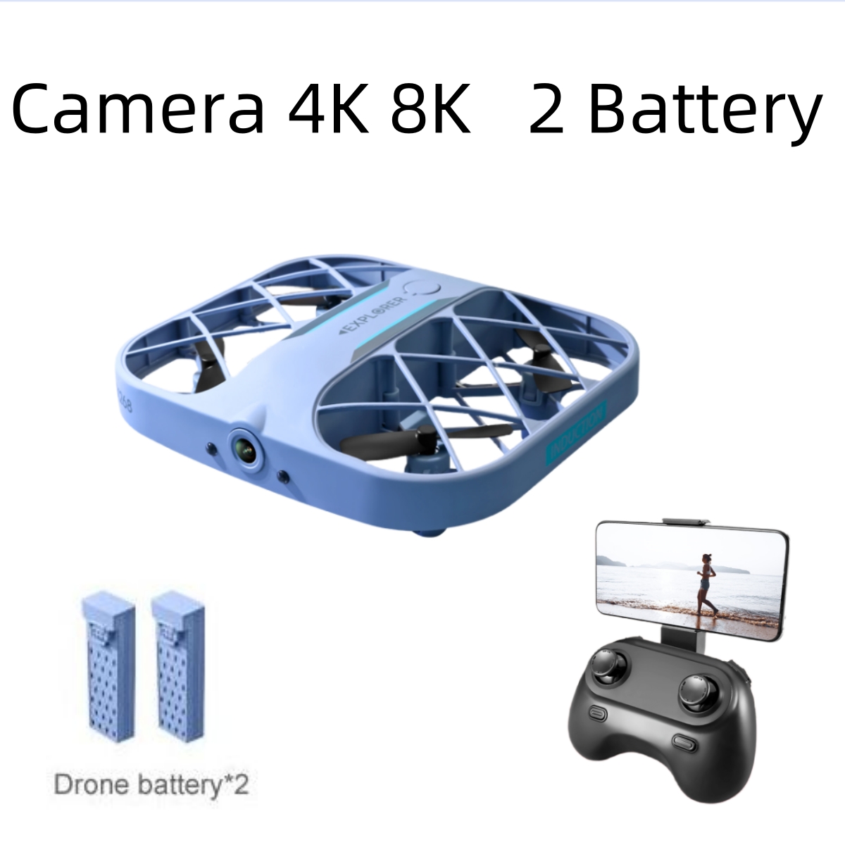 JJRC H107 FPV RC Drone with 2  - Rc Helicopter Case ulasan dan harga