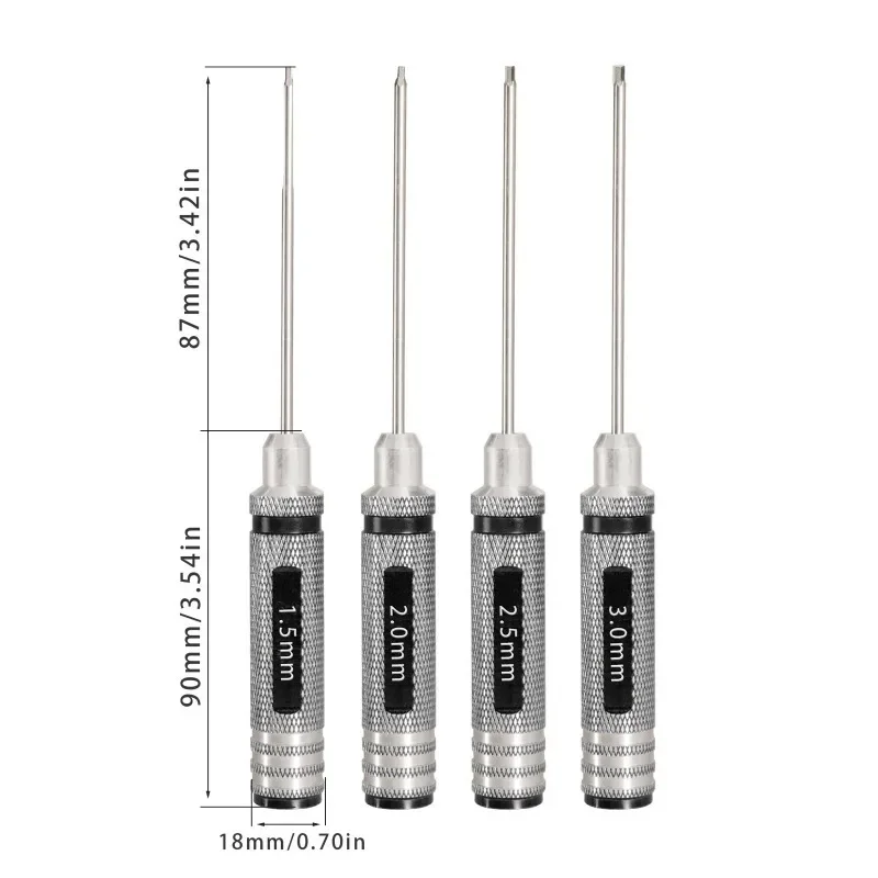 Allen Screwdriver Hardened Tip - Rc Helicopter Tool Kit ulasan dan harga